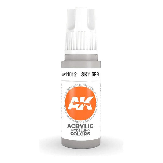 Sky Grey 17Ml | Ak Interactive - Con T de Tlacuache - AK Interactive