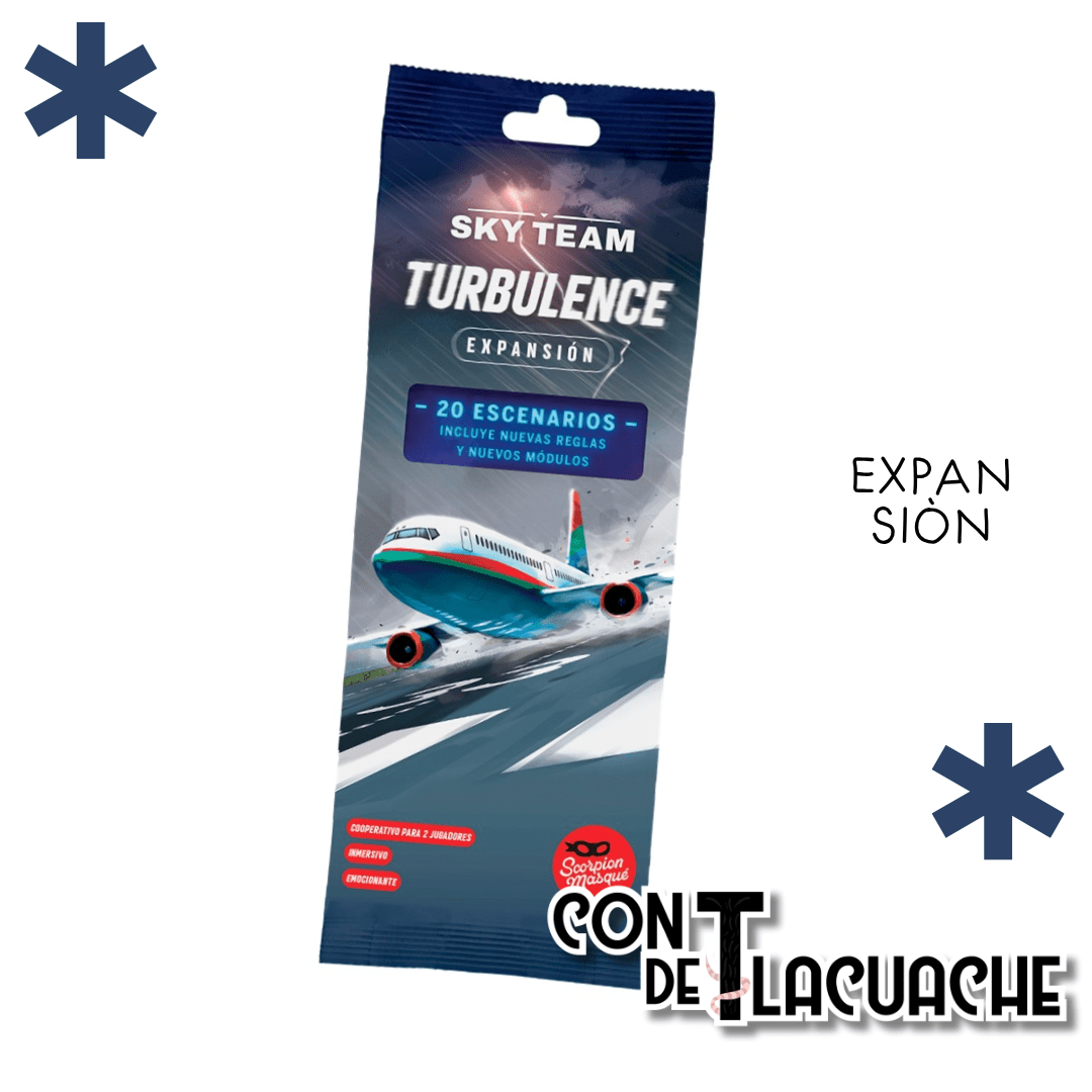 Skyteam: Turbulence - Expansión | Scorpion Masque - Con T de Tlacuache - Scorpion Masque