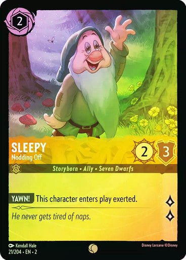 Sleepy - Nodding Off (Cold Foil) - Con T de Tlacuache - Ravensburger