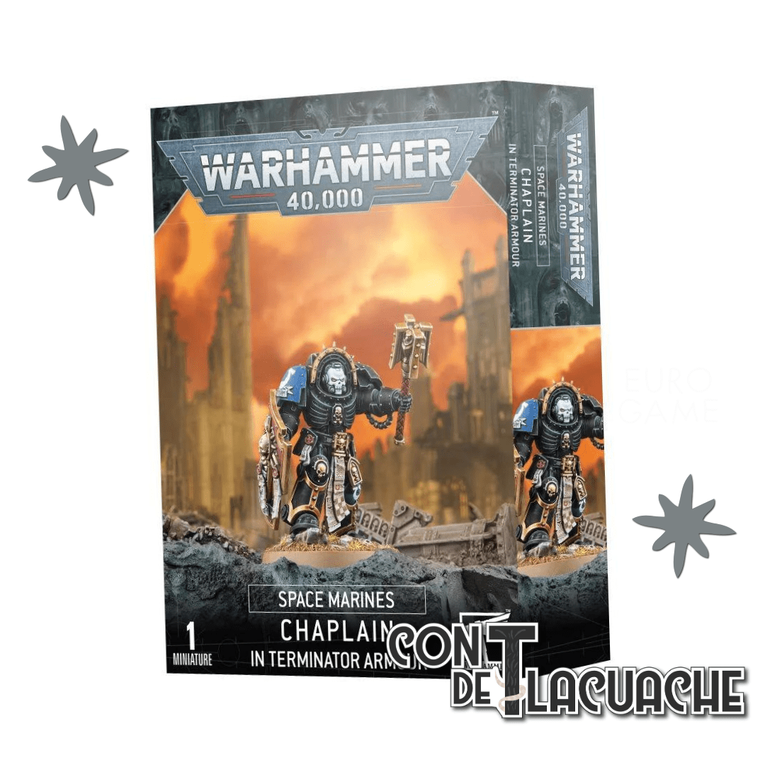 S/Marines Chaplain In Terminator Armour | Games Workshop - Con T de Tlacuache - Games Workshop