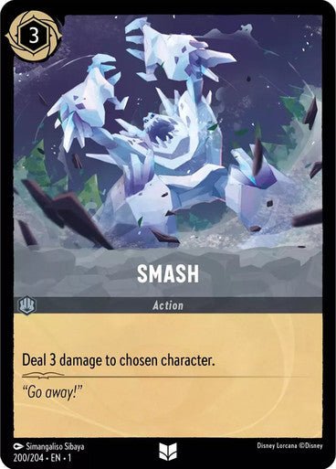 Smash ( Non - foil ) - Con T de Tlacuache - Ravensburger