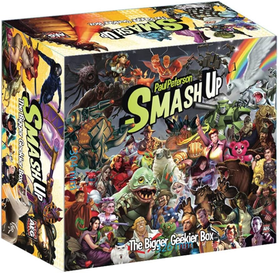 Smash Up: The Bigger Geekier Box | - Con T de Tlacuache - Con T de Tlacuache