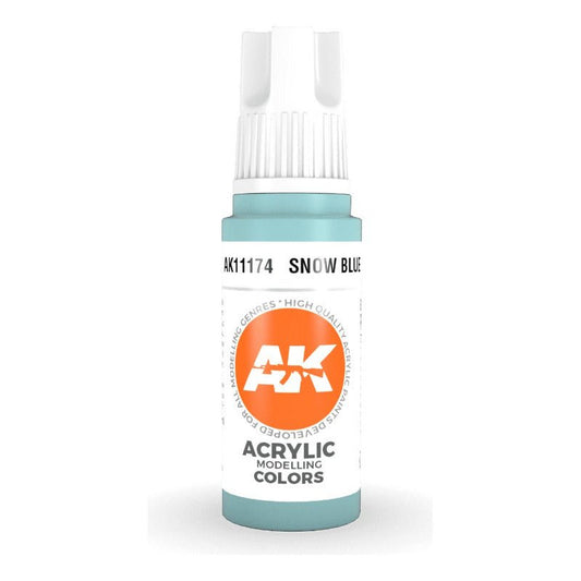 Snow Blue 17Ml | Ak Interactive - Con T de Tlacuache - AK Interactive