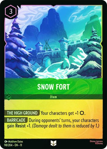 Snow Fort (Cold Foil) | Ravensburger - Con T de Tlacuache - Ravensburger