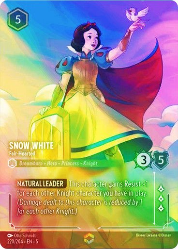 Snow White - Fair - Hearted (Inkwash Foil ) - Con T de Tlacuache - Ravensburger