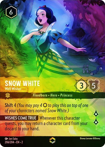 Snow White - Well Wisher (Inkwash Foil) - Con T de Tlacuache - Ravensburger