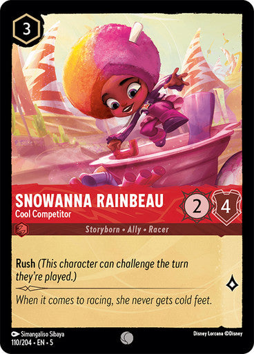 Snowanna Rainbeau - Cool Competitor (Non-foil )