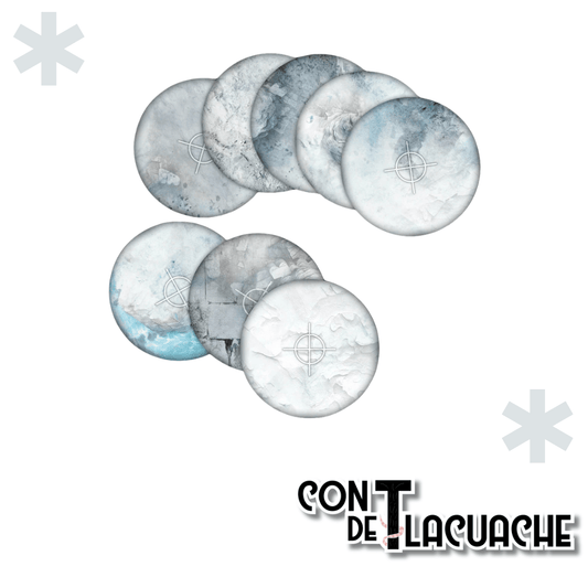 Snowfield Objective Templates | Terrain Crate - Con T de Tlacuache - Terrain Crate