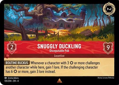Snuggly Duckling - Disreputable Pub ( Non - foil ) | Ravesburger - Con T de Tlacuache - Ravensburger