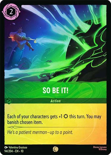 So Be It! (Cold Foil) - Con T de Tlacuache - Ravensburger