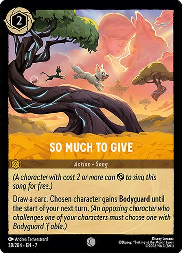 So Much to Give (Non - foil) - Con T de Tlacuache - Ravensburger