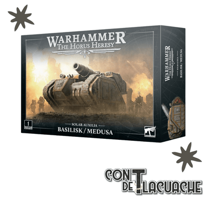 Solar Auxilia: Basilisk/Medusa | Games Workshop - Con T de Tlacuache - Games Workshop