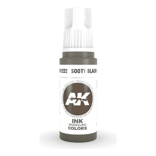 Sooty Black Ink 17Ml | Ak Interactive - Con T de Tlacuache - AK Interactive