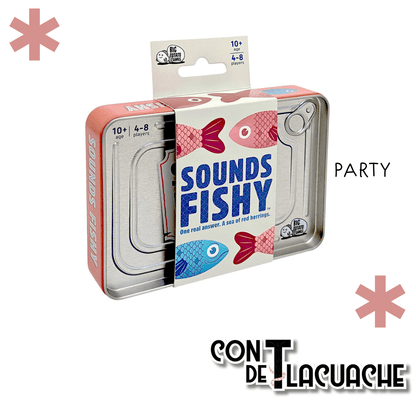 Sounds Fishy Travel Tin | Big Potato Games - Con T de Tlacuache - Big Potato Games