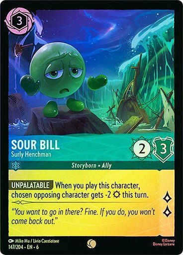 Sour Bill - Surly Henchman ( Cold Foil ) - Con T de Tlacuache - Ravensburger