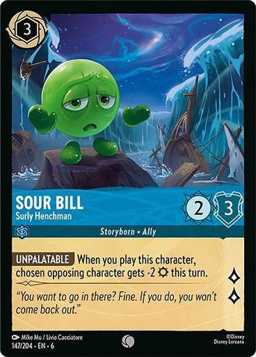 Sour Bill - Surly Henchman ( Non - foil ) - Con T de Tlacuache - Ravensburger