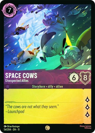 Space Cows (Cold Foil) | Ravensburger - Con T de Tlacuache - Ravensburger