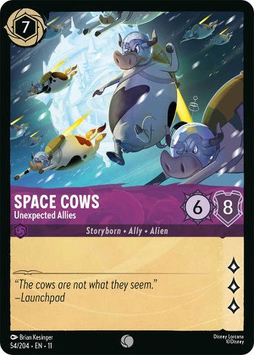 Space Cows (Non - foil) | Ravensburger - Con T de Tlacuache - Ravensburger