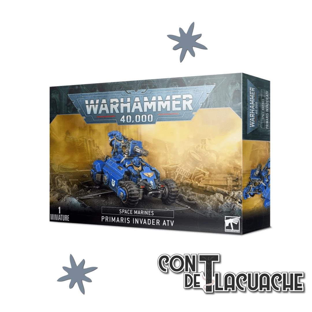 Space marine Primaris Invader ATV | Games Workshop - Con T de Tlacuache - Games Workshop
