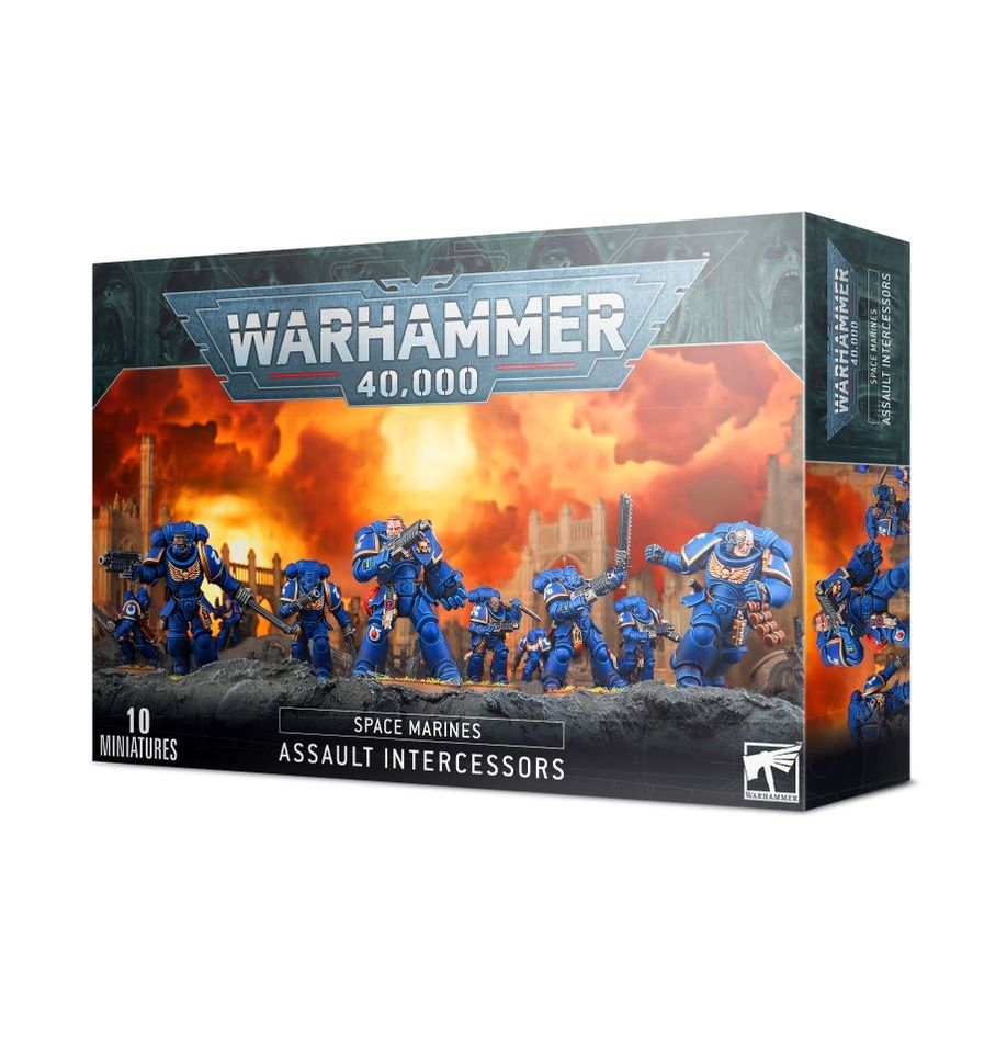 Space Marines: Assault Intercessors | Games Workshop - Con T de Tlacuache - Games Workshop