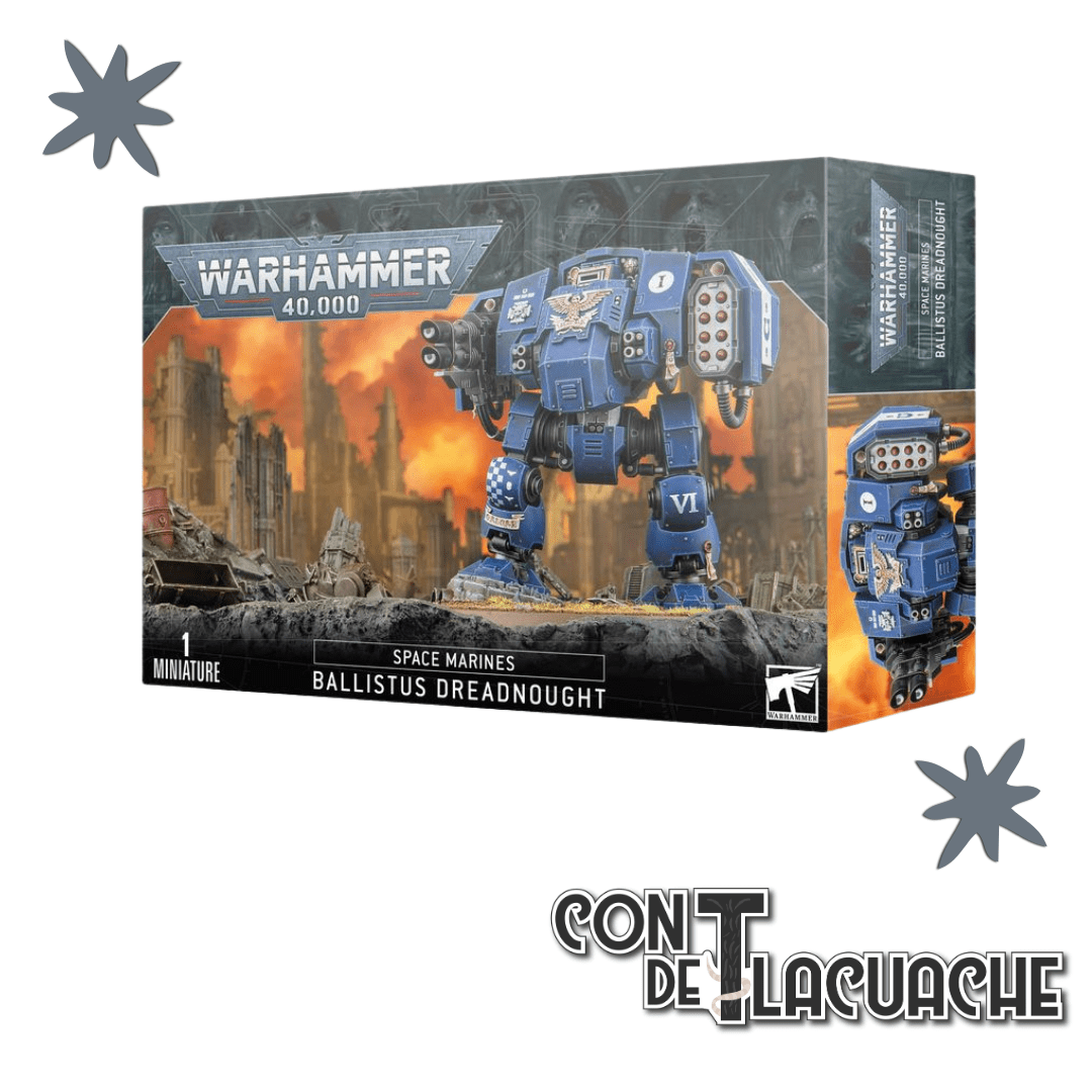 Space Marines: Ballistus Dreadnought | Games Workshop - Con T de Tlacuache - Games Workshop