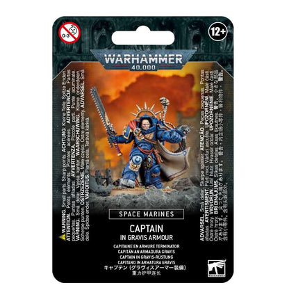 Space Marines Captain In Gravis Armour | Games Workshop - Con T de Tlacuache - Games Workshop