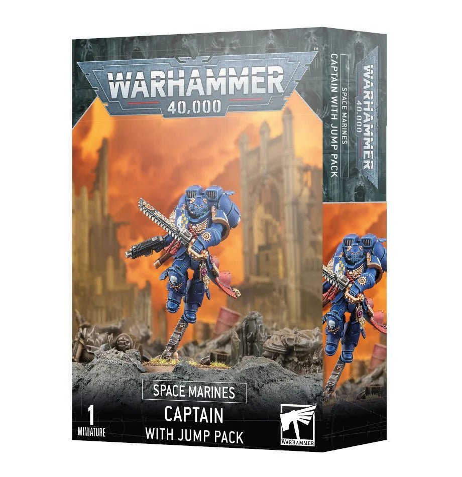 Space Marines Captain With Jump Pack | Games Workshop - Con T de Tlacuache - Games Workshop