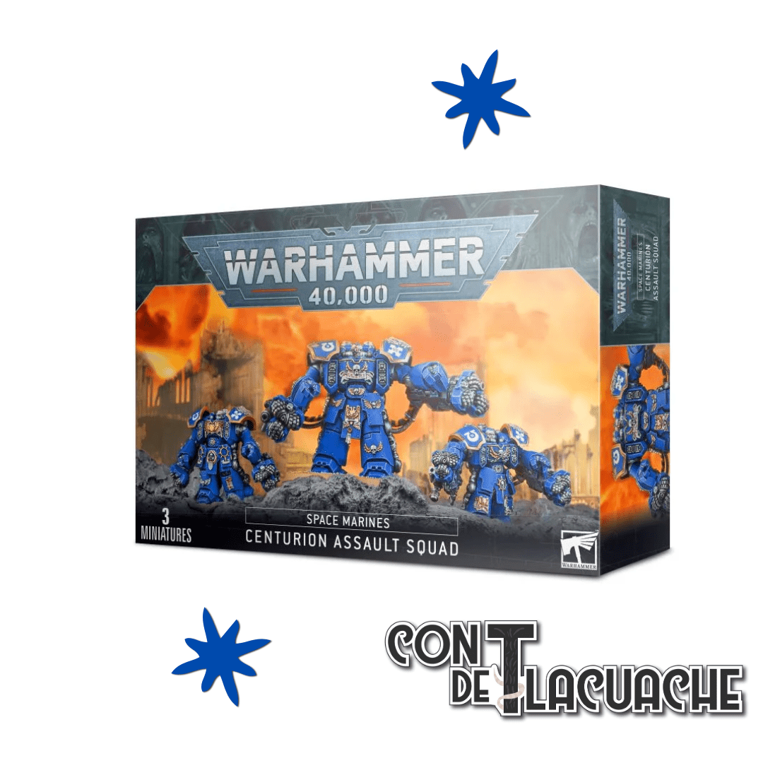 Space marines Centurion Assault Squad | Games Workshop - Con T de Tlacuache - Games Workshop