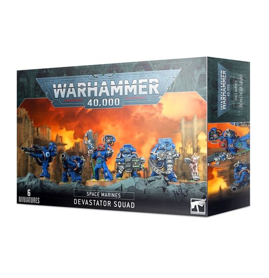 Space Marines Devastator Squad | Games Workshop - Con T de Tlacuache - Games Workshop