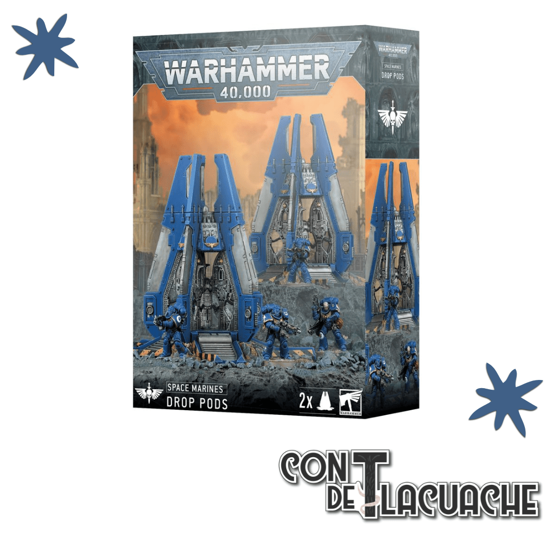 SPACE MARINES: DROP PODS | Games Workshop - Con T de Tlacuache - Con T de Tlacuache
