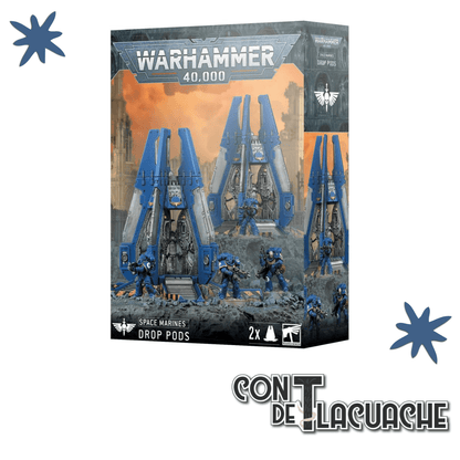 SPACE MARINES: DROP PODS | Games Workshop - Con T de Tlacuache - Con T de Tlacuache