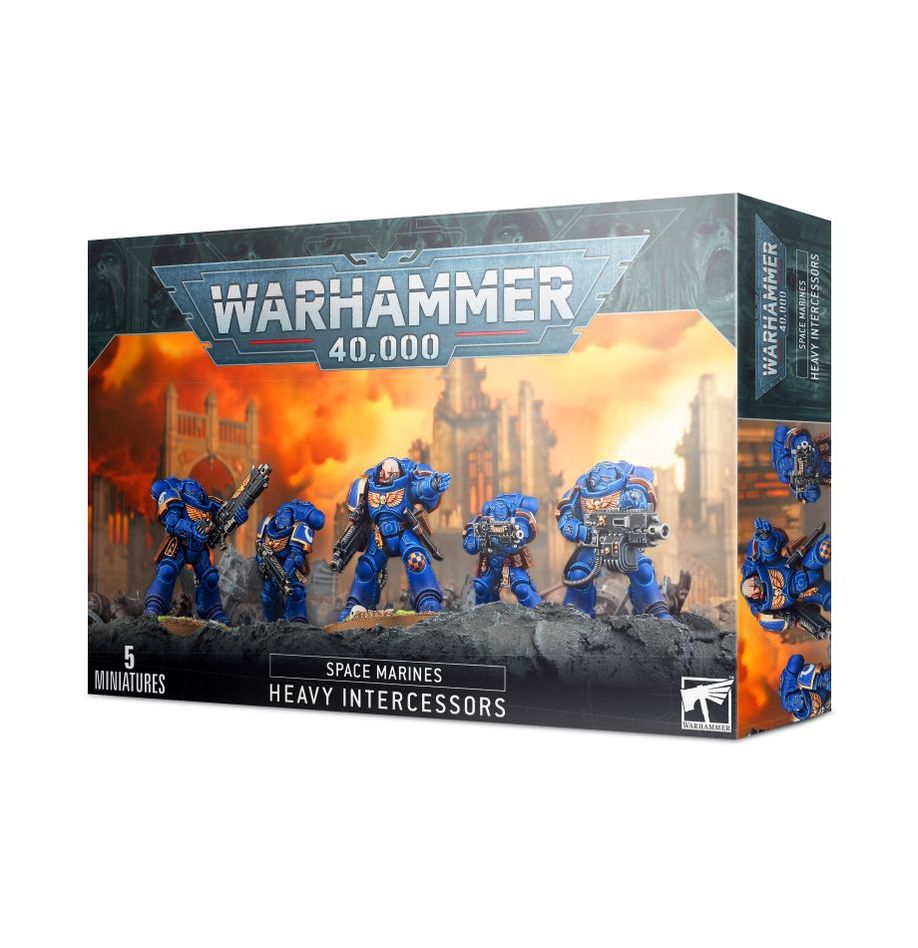Space Marines Heavy Intercessors | Games Workshop - Con T de Tlacuache - Games Workshop