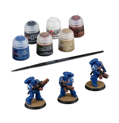 Space Marines Infernus Marines + Paints Set | Games Workshop - Con T de Tlacuache - Games Workshop