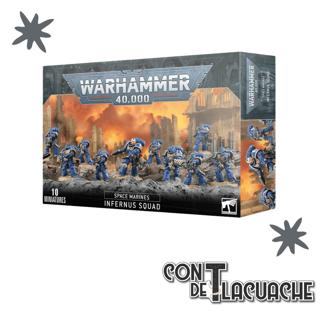 Space Marines: Infernus Squad | Games Workshop - Con T de Tlacuache - Games Workshop