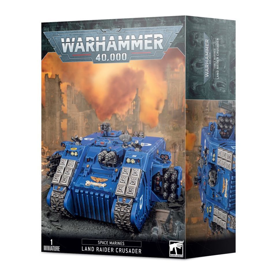 Space Marines Land Raider Crusader/Redeemer | Games Workshop - Con T de Tlacuache - Games Workshop