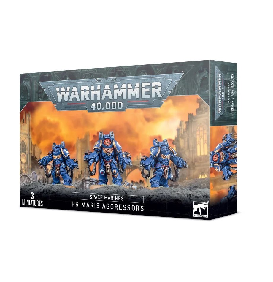 Space Marines Primaris Aggressors | Games WorkShop - Con T de Tlacuache - Games Workshop