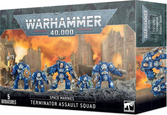 Space Marines Terminator Assault Squad | Games Workshop - Con T de Tlacuache - Games Workshop