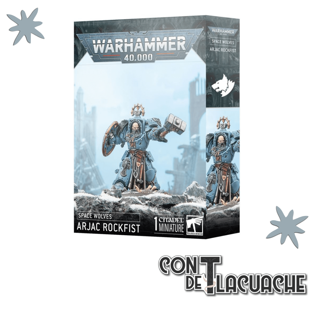SPACE WOLVES: ARJAC ROCKFIST | Games Workshop - Con T de Tlacuache - Con T de Tlacuache