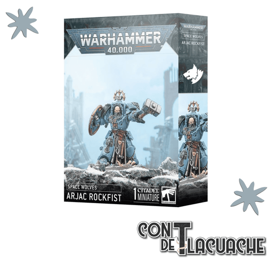 SPACE WOLVES: ARJAC ROCKFIST | Games Workshop - Con T de Tlacuache - Con T de Tlacuache