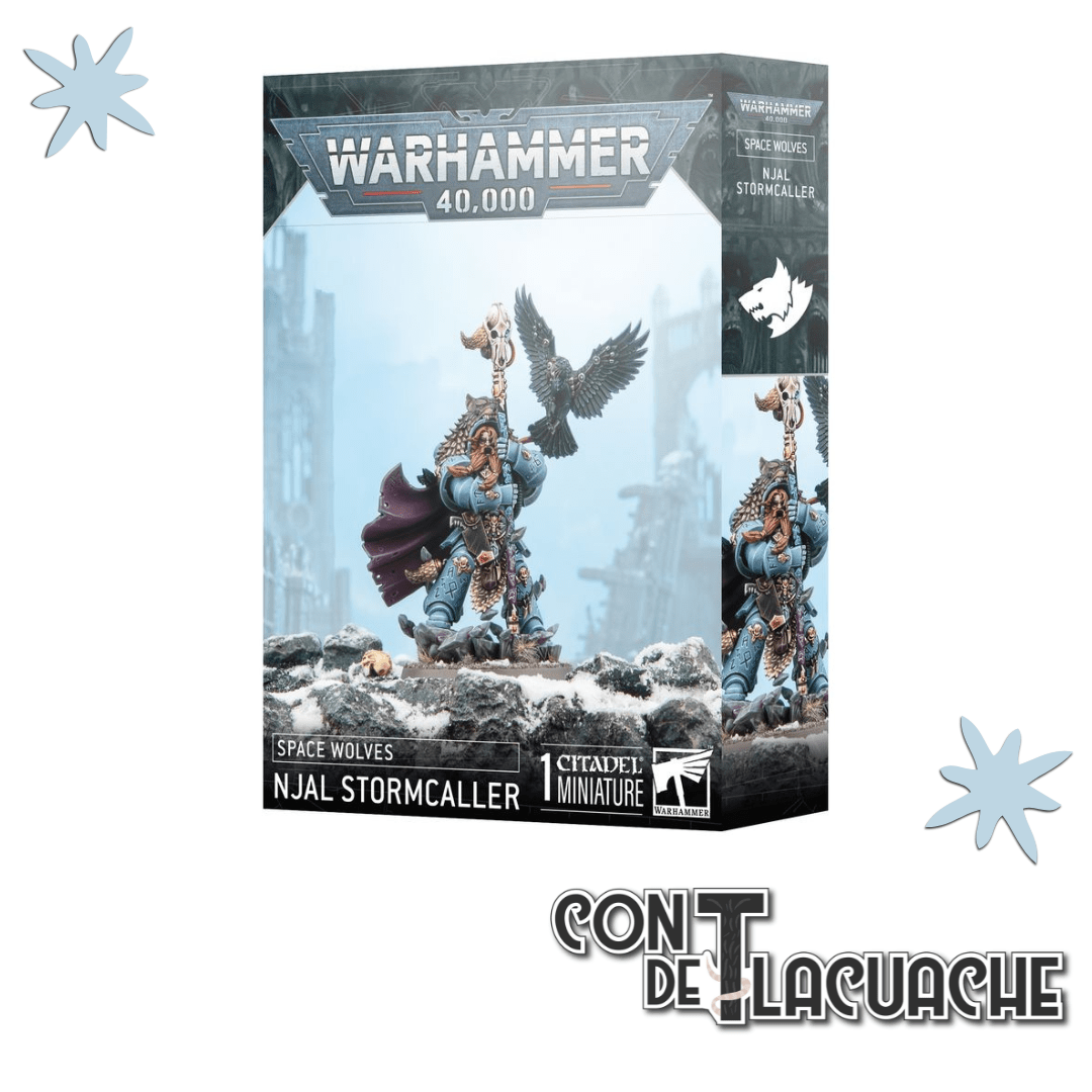 SPACE WOLVES: NJAL STORMCALLER | Games Workshop - Con T de Tlacuache - Con T de Tlacuache