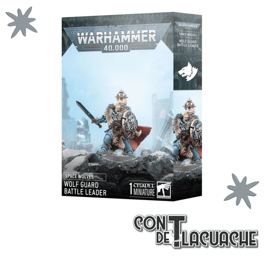 SPACE WOLVES: WOLF GUARD BATTLE LEADER | Games Workshop - Con T de Tlacuache - Con T de Tlacuache