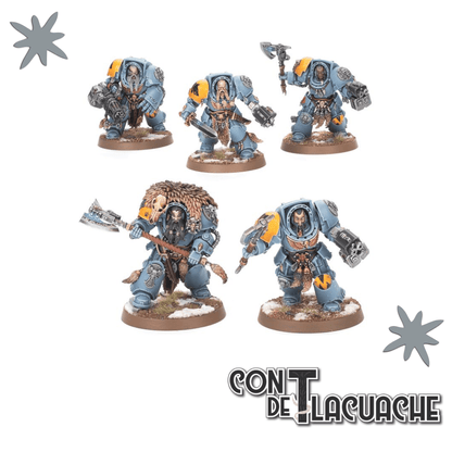 SPACE WOLVES: WOLF GUARD TERMINATORS | Games Workshop - Con T de Tlacuache - Con T de Tlacuache