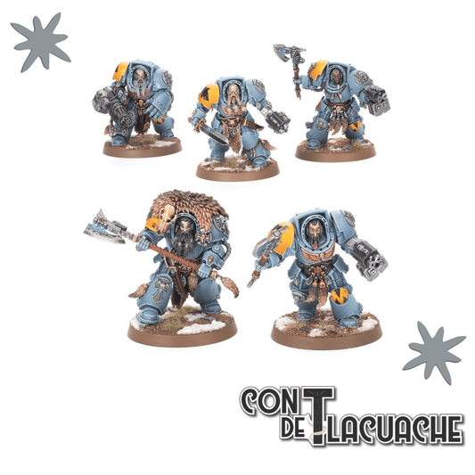 SPACE WOLVES: WOLF GUARD TERMINATORS | Games Workshop - Con T de Tlacuache - Con T de Tlacuache