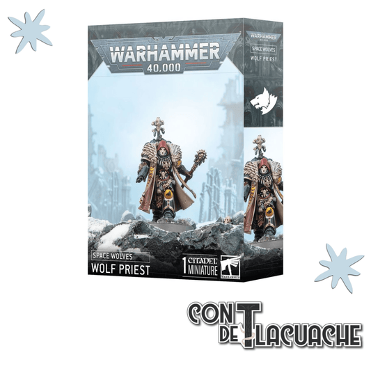 SPACE WOLVES: WOLF PRIEST | Games Workshop - Con T de Tlacuache - Con T de Tlacuache