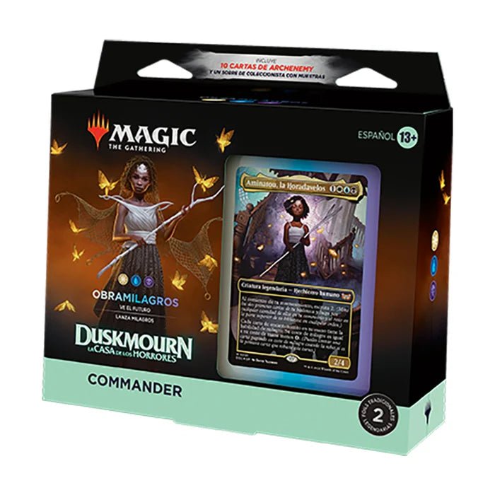 SPANISH Duskmourn Commander Deck | MTG - Con T de Tlacuache - MTG