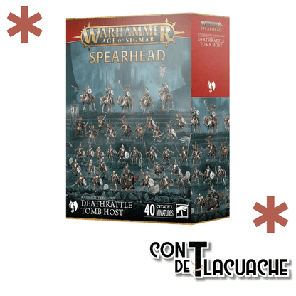 Spearhead: Soulblight Gravelords Deathrattle Tomb Host | Games Workshop - Con T de Tlacuache - Games Workshop