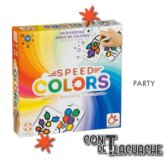 Speed Colors | Mercurio - Con T de Tlacuache - Mercurio