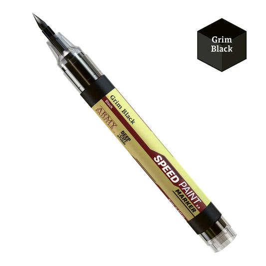 Speed Paint Marker Grim Black | Army Painter - Con T de Tlacuache - The Army Painter