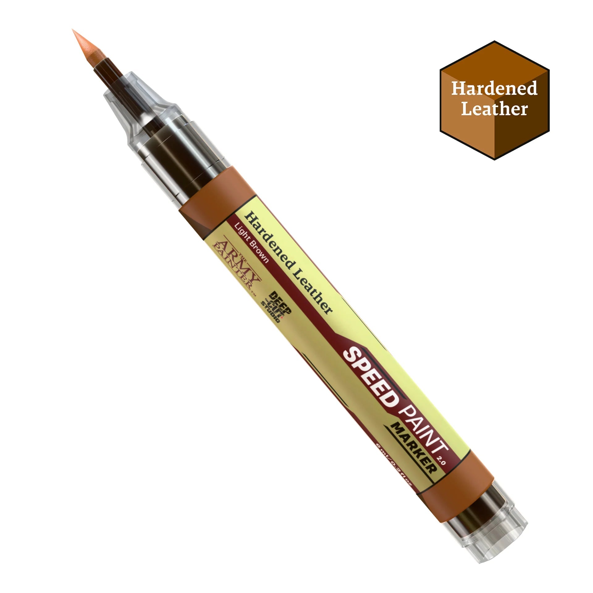 Speed Paint Marker Hardened Leather | Army Painter - Con T de Tlacuache - The Army Painter