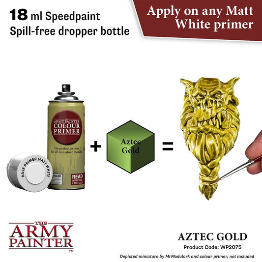 Speedpaint Aztec Gold | The Army Painter - Con T de Tlacuache - The Army Painter